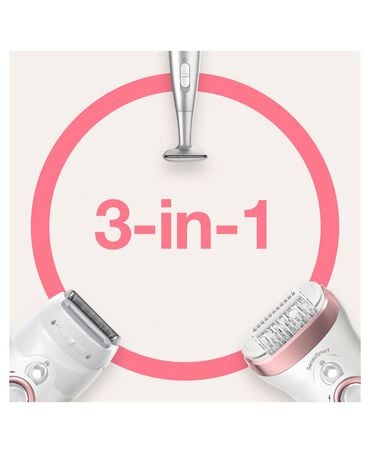 Silk-épil 9 Epilator with Bikini Trimmer